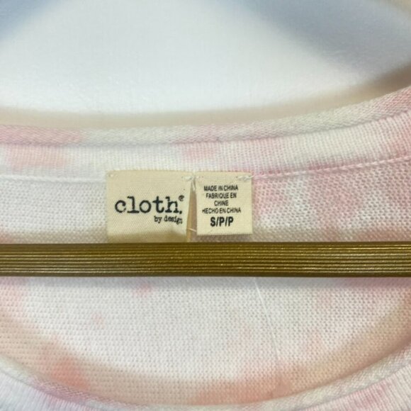 NWT Cloth by Design Pink Tie Dye Knot Tunic Top - Picture 5 of 10